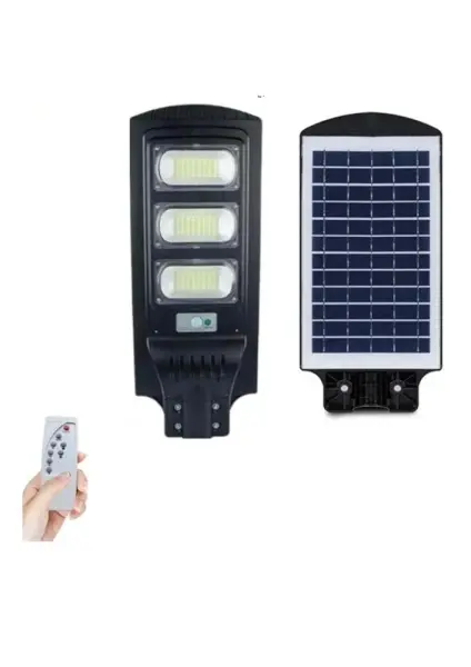 90W Solar Sokak Aydınlatma Armatürü 120 LED