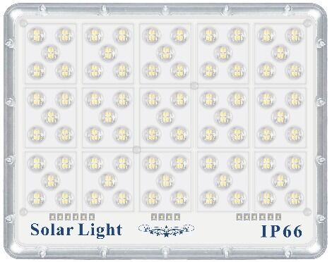 200W Güneş Enerjili LED Projektör Kumandalı Solar Flood Light IP66